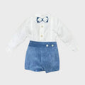 Completo Cerimonia Bimbo Azzurro 1/6421-A by PONTO POR PONTO