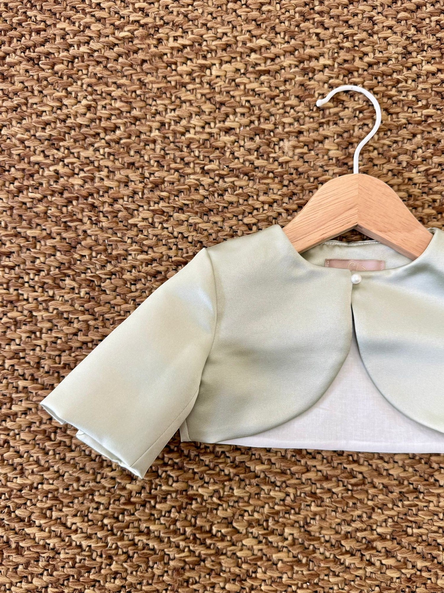 Giacca Cerimonia Bimba VERDE FGN011/V -  NANU' BABY