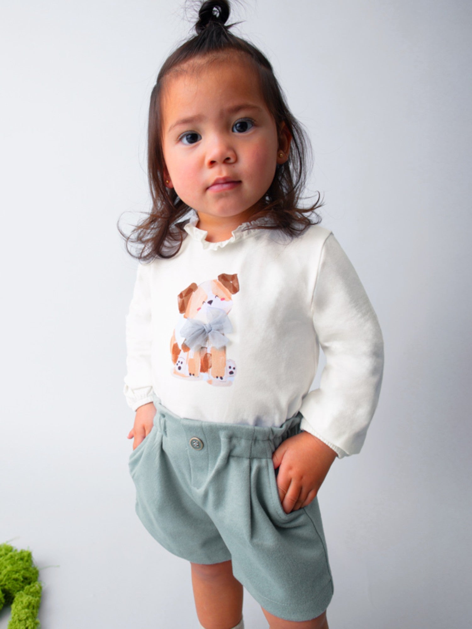 Maglietta m/l vestir Bimba PANNA 2075/77 -  NANU' BABY