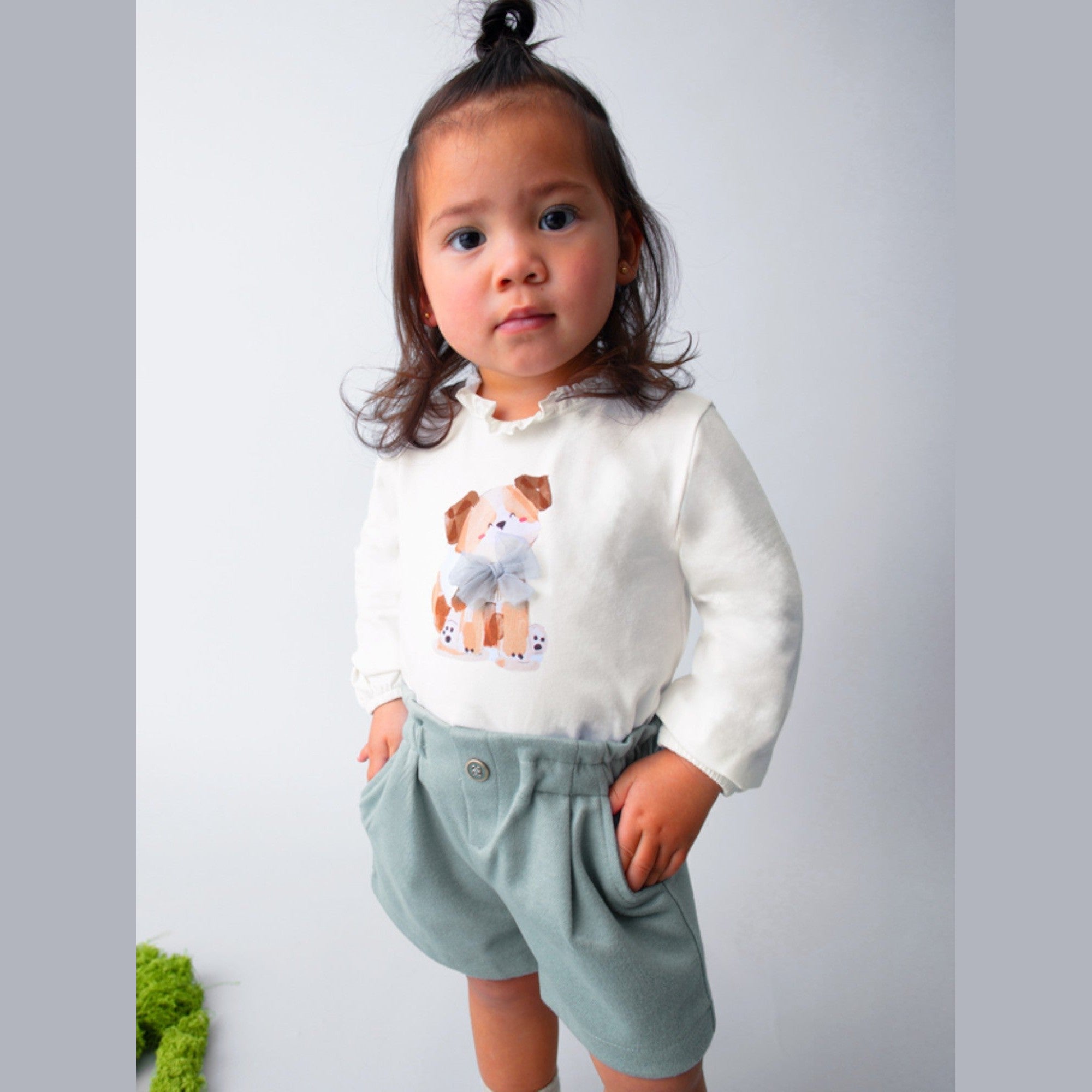 Maglietta m/l vestir Bimba PANNA 2075/77 -  NANU' BABY