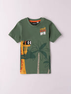 T-shirt Bimbo Verde 0B111/4723 by SARABANDA