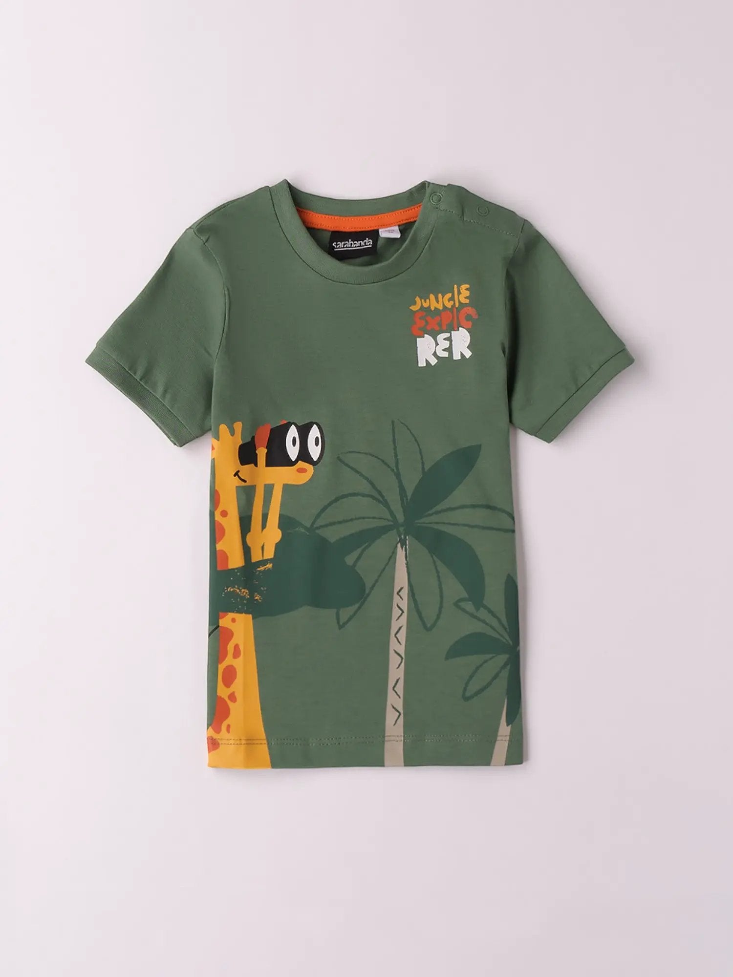 T-shirt Bimbo Verde 0B111/4723 by SARABANDA