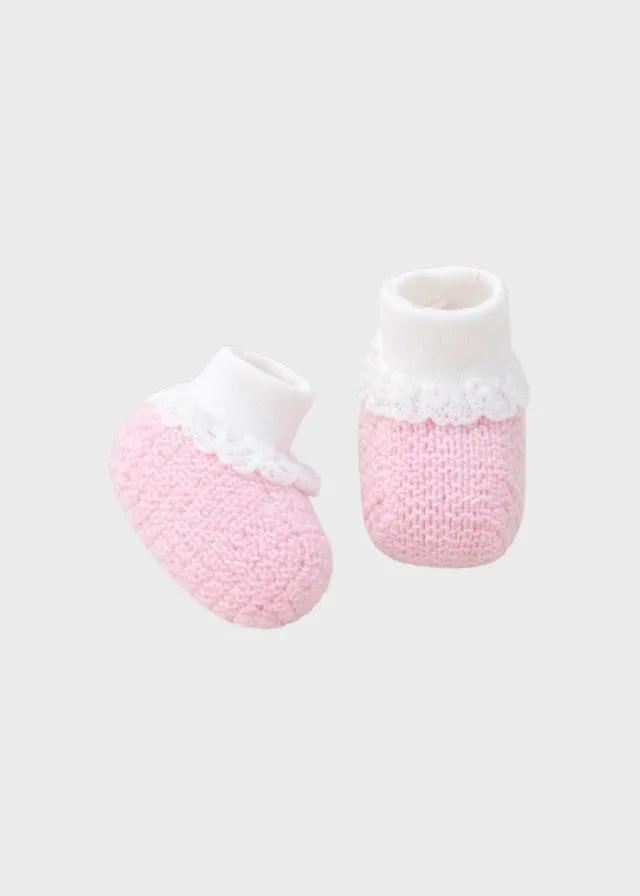 Babbucce Neonata Bianco EP26S by MARLU'