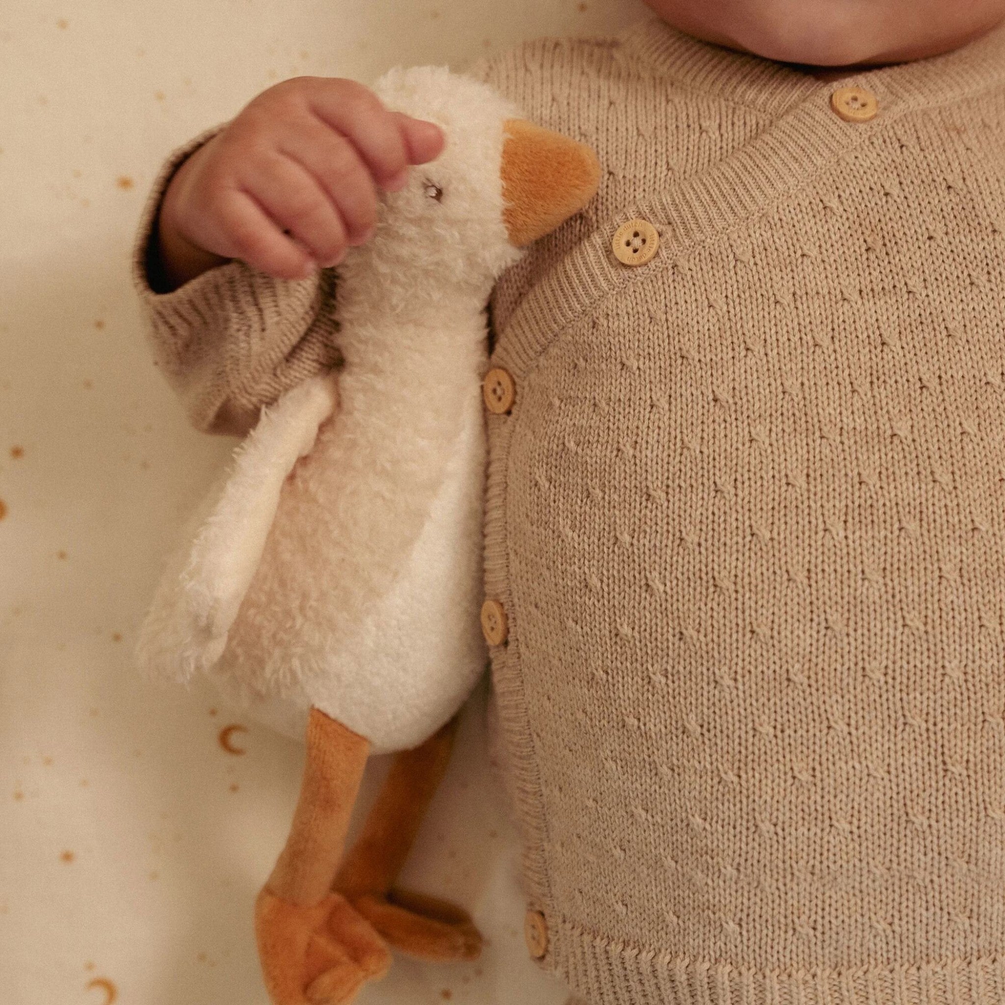 Cardigan in maglia Neonato Beige CL25292001