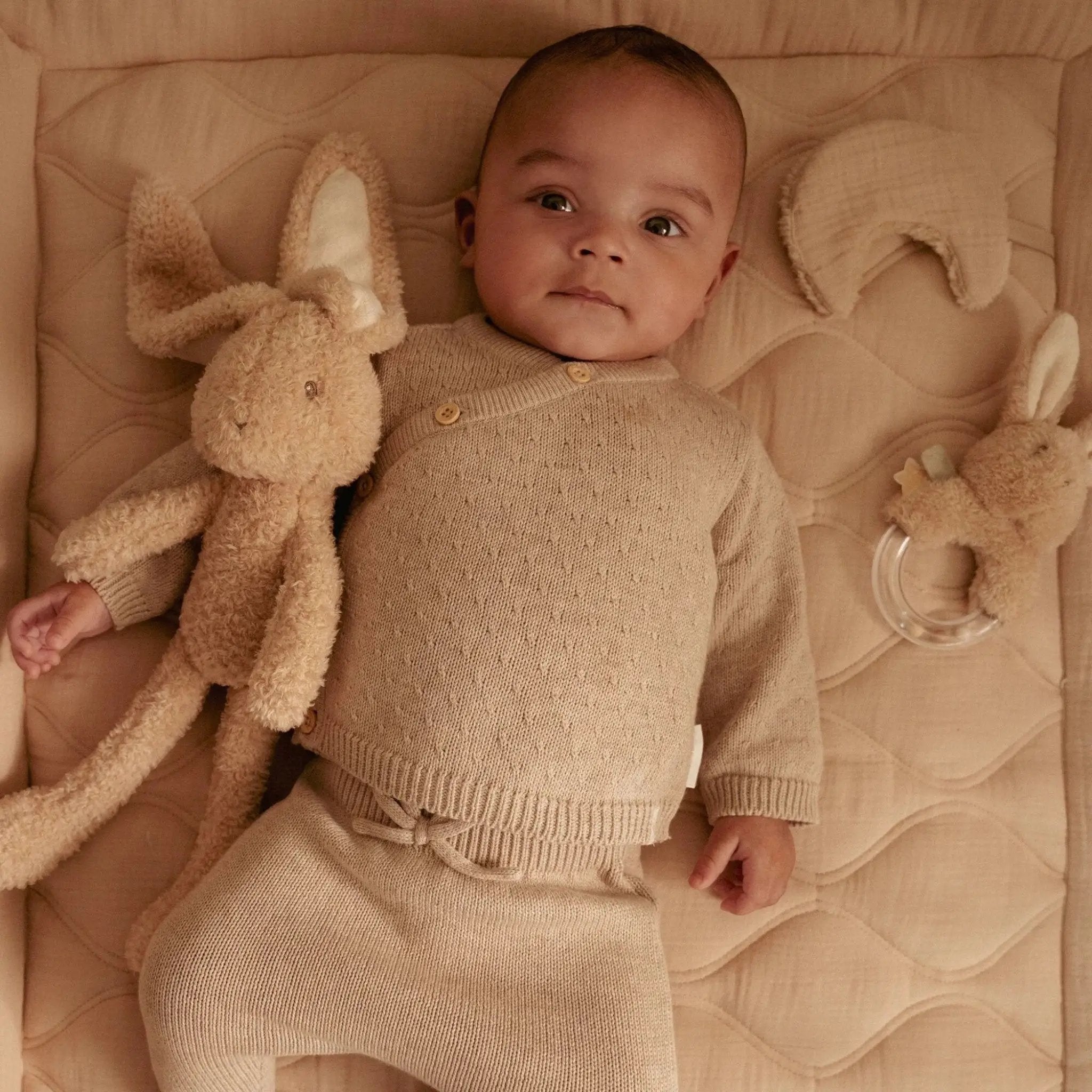 Giacca Neonato Beige CL25292001 by LITTLE DUTCH