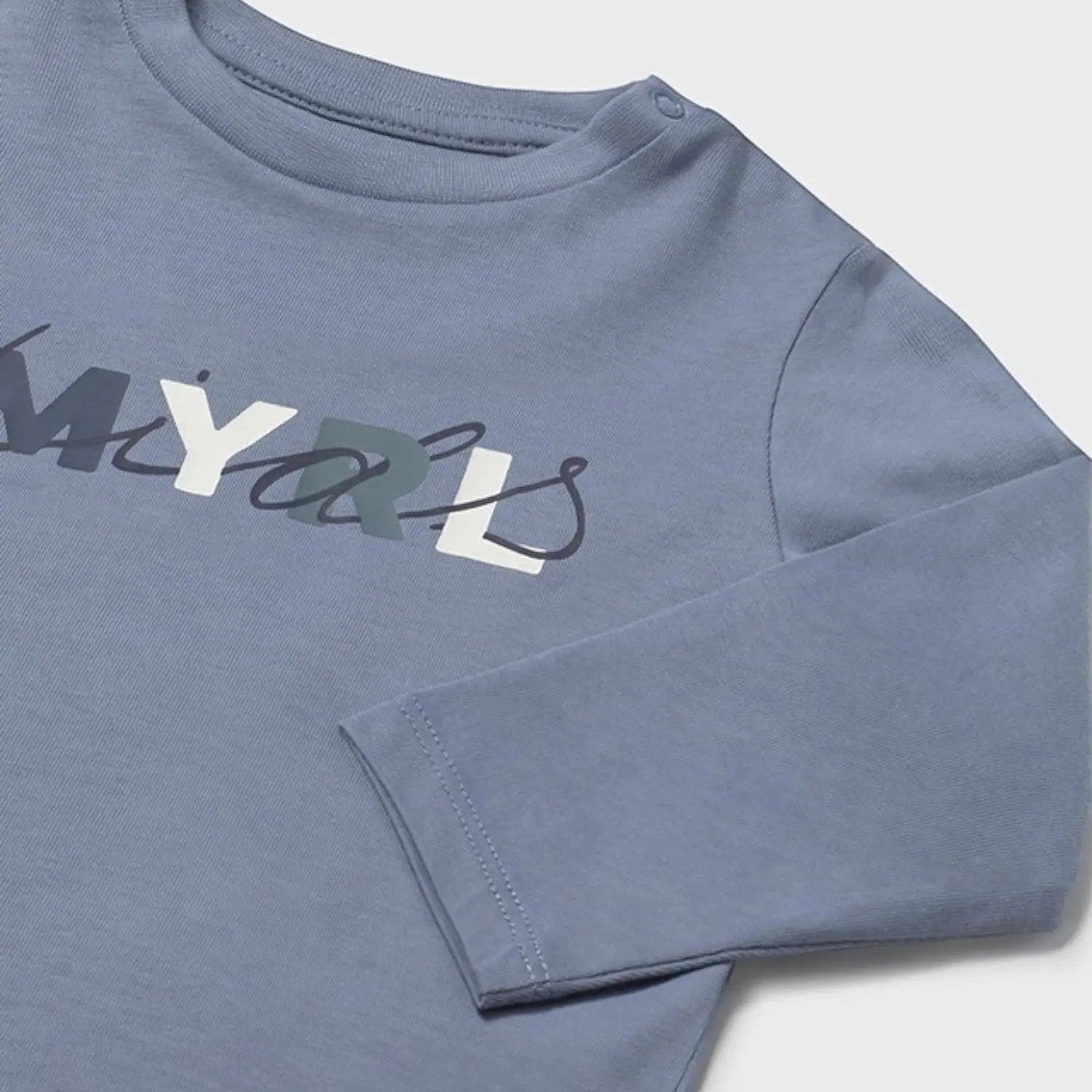 T-shirt Bimbo Azzurro 108/29 by MAYORAL