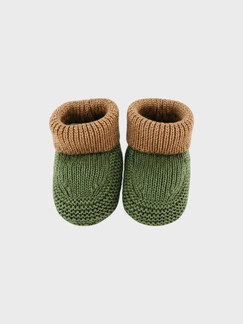 Babbucce Neonato Verde MF758580/2088 by COLORICHIARI