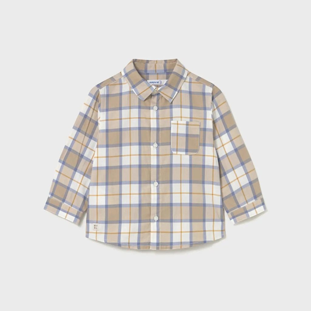 Camicia Bimbo Beige 2109/92 by MAYORAL