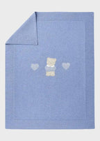 Coperta Neonato Azzurro TEDDY 198/A by BABY LORD