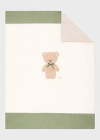 Coperta Neonato Verde EB6281 by MARLU'