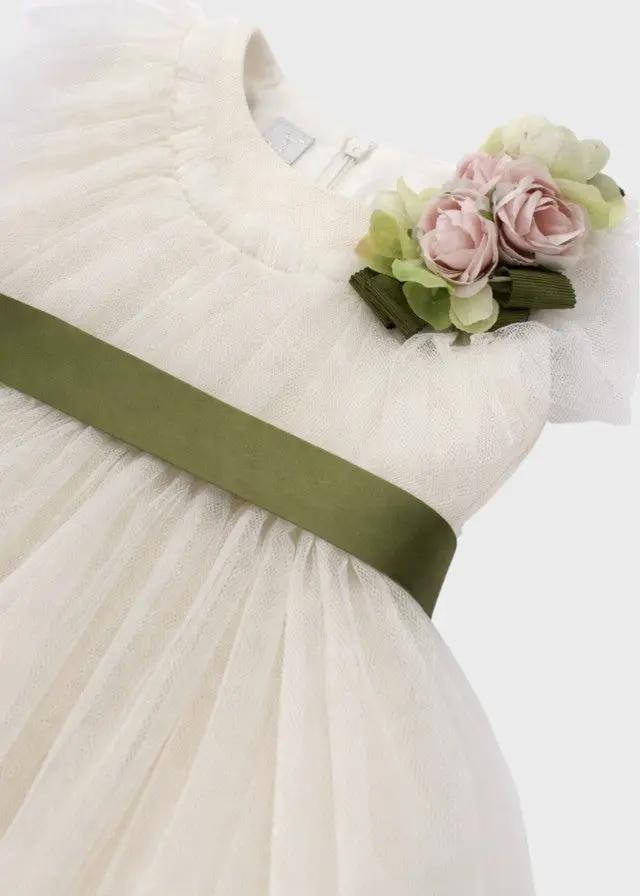 Abito Cerimonia Bimba Bianco FN108470/4662 by COLORICHIARI