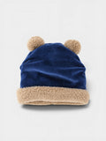 Cuffia Neonato Blu IC9273 by LOUSIE