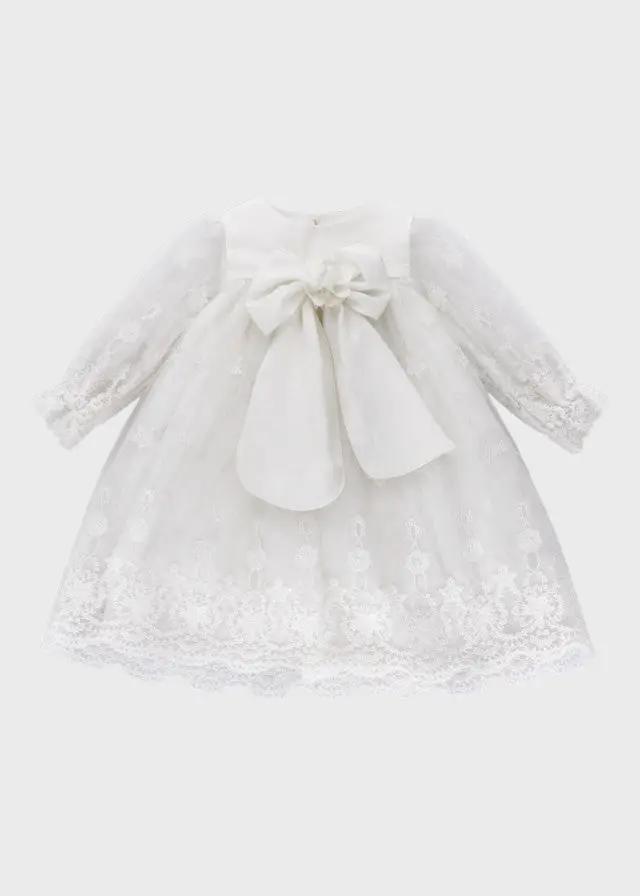 Abito Cerimonia Bimba Bianco EV310ML by MARLU'
