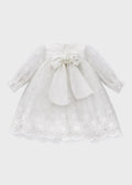 Abito Cerimonia Bimba Bianco EV310ML by MARLU'