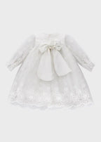 Abito Cerimonia Bimba Bianco EV310ML by MARLU'