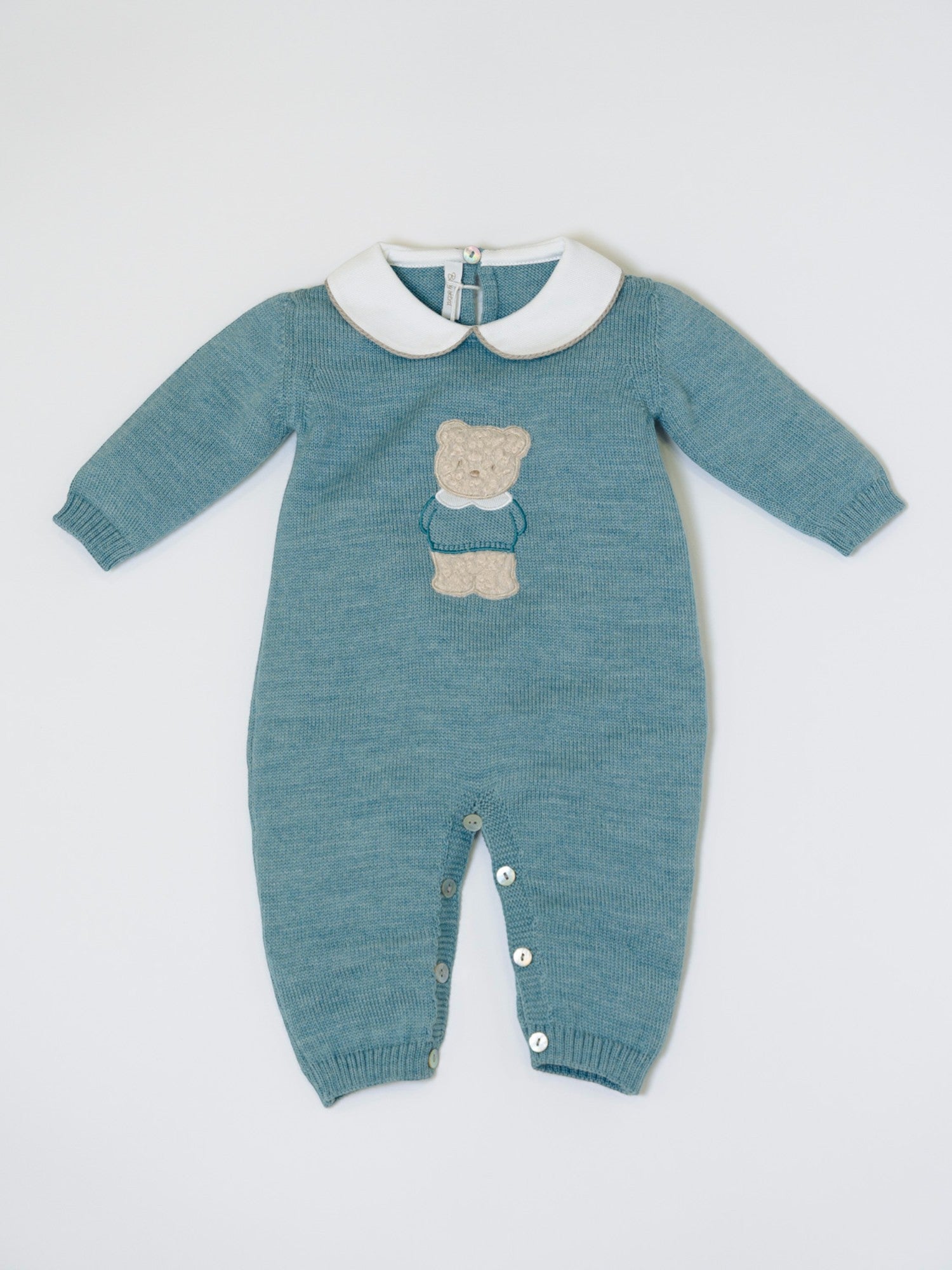 Tutina Orsetto Neonato EUCALIPTO ORSETTO 334/E -  NANU' BABY