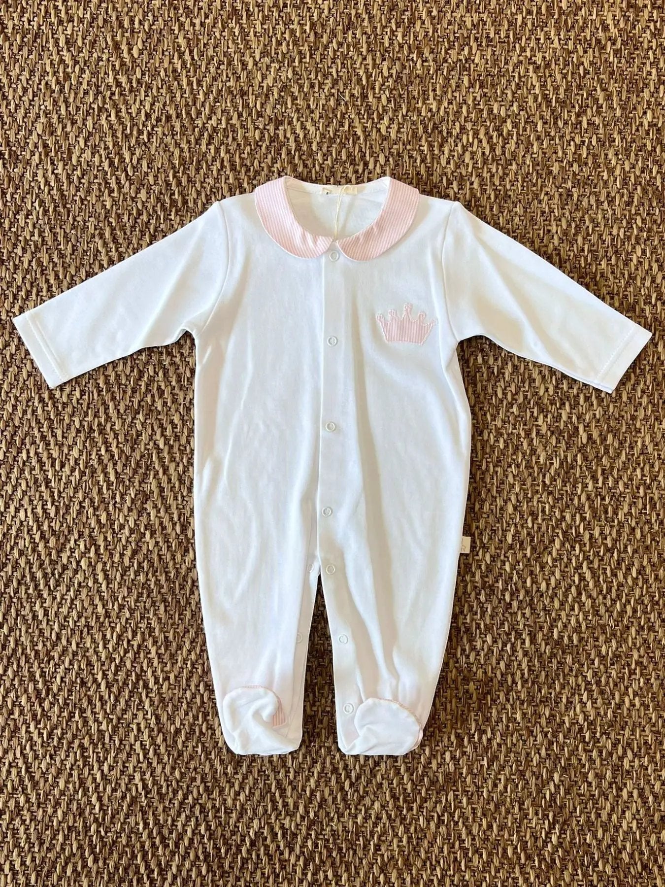 Tutina Neonata Rosa CROWNLCM53R by BABY GI