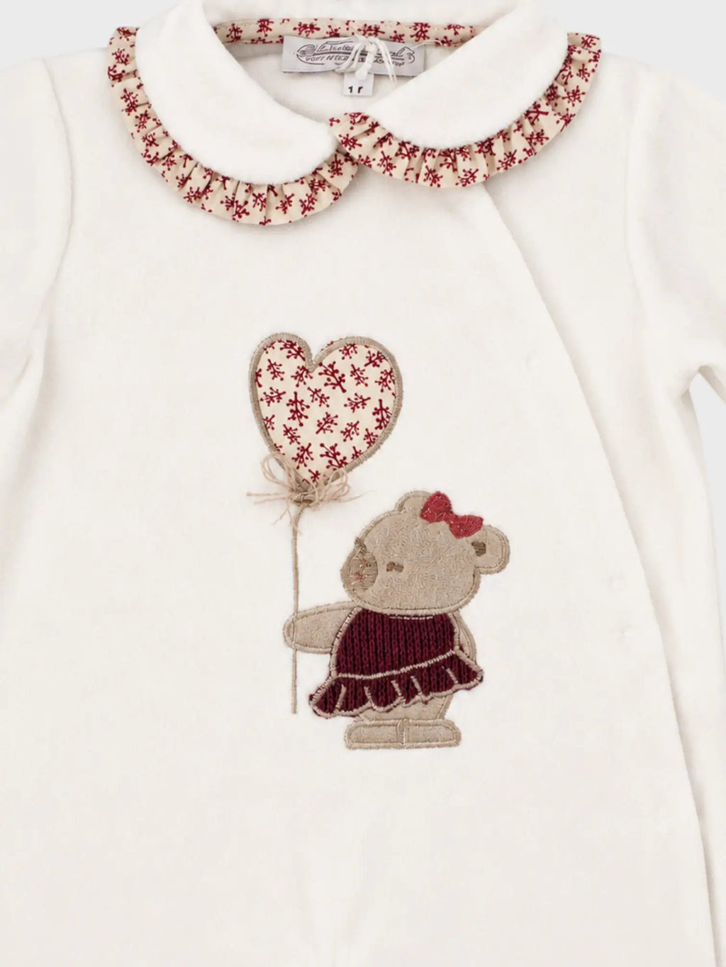 Tutina Neonata Panna LT/1311 by SARTORIA DEI PICCOLI