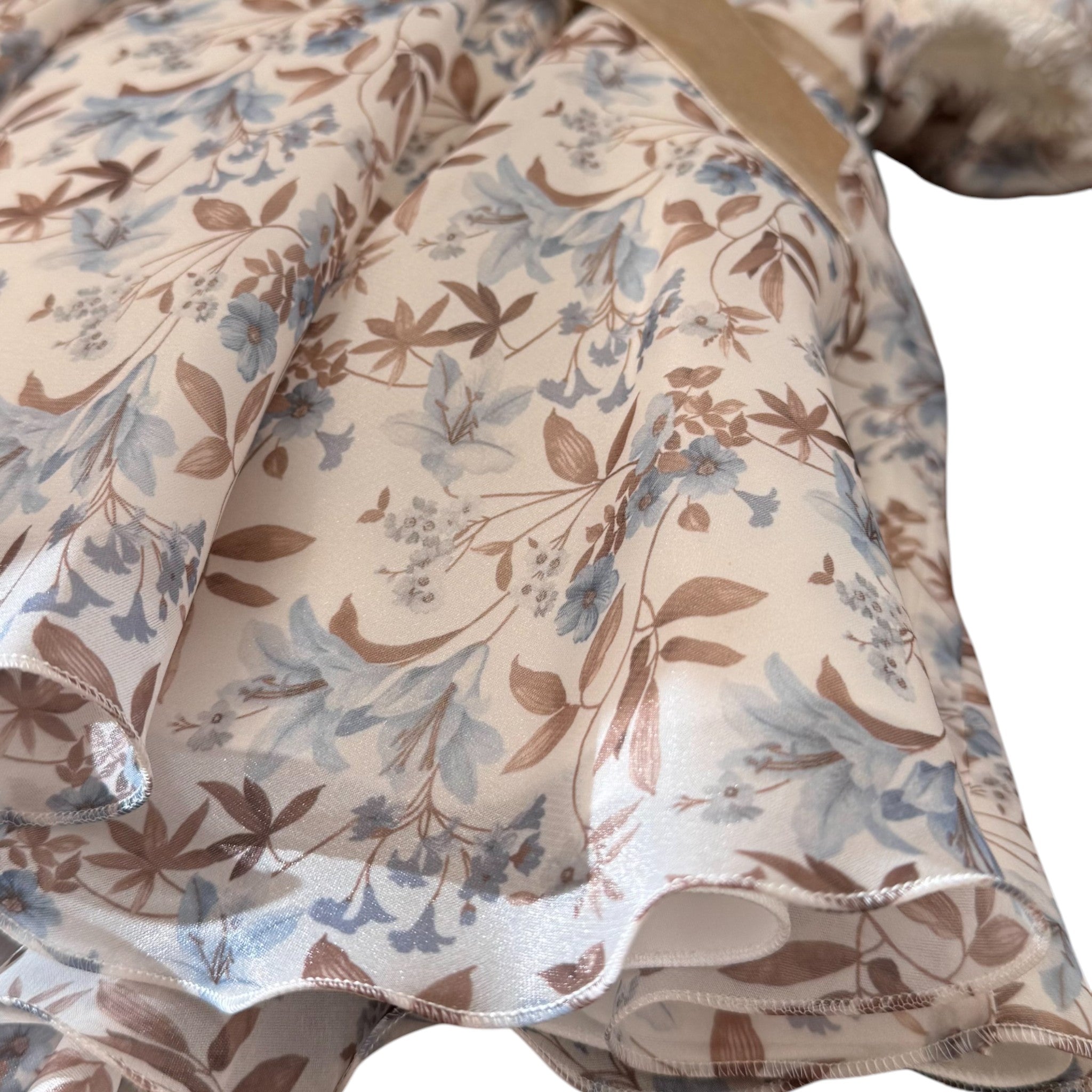 Abito Floreale Bimba Beige GG29I