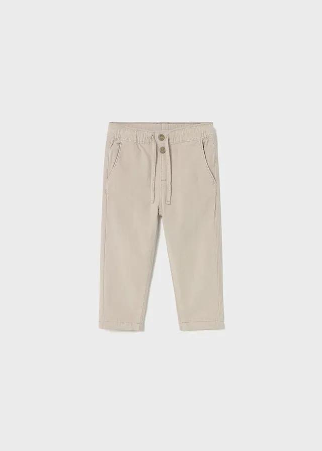 Pantaloni Bimbo Avorio 2507/90 by MAYORAL