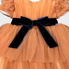 Abito Bimba Arancione GG33I by GUGU GAGA