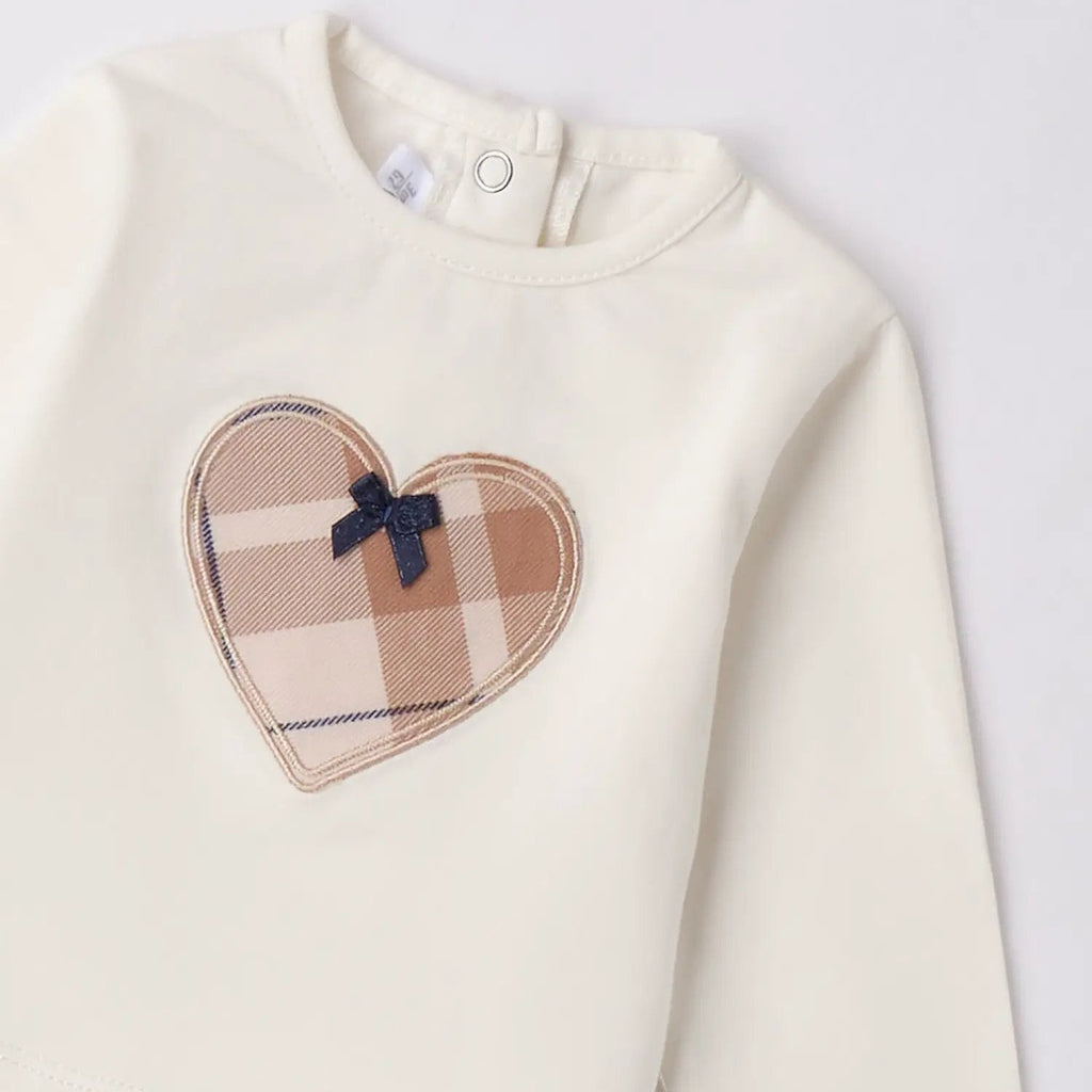 Maglia Bimba Bianco 3F718/112 by MINIBANDA