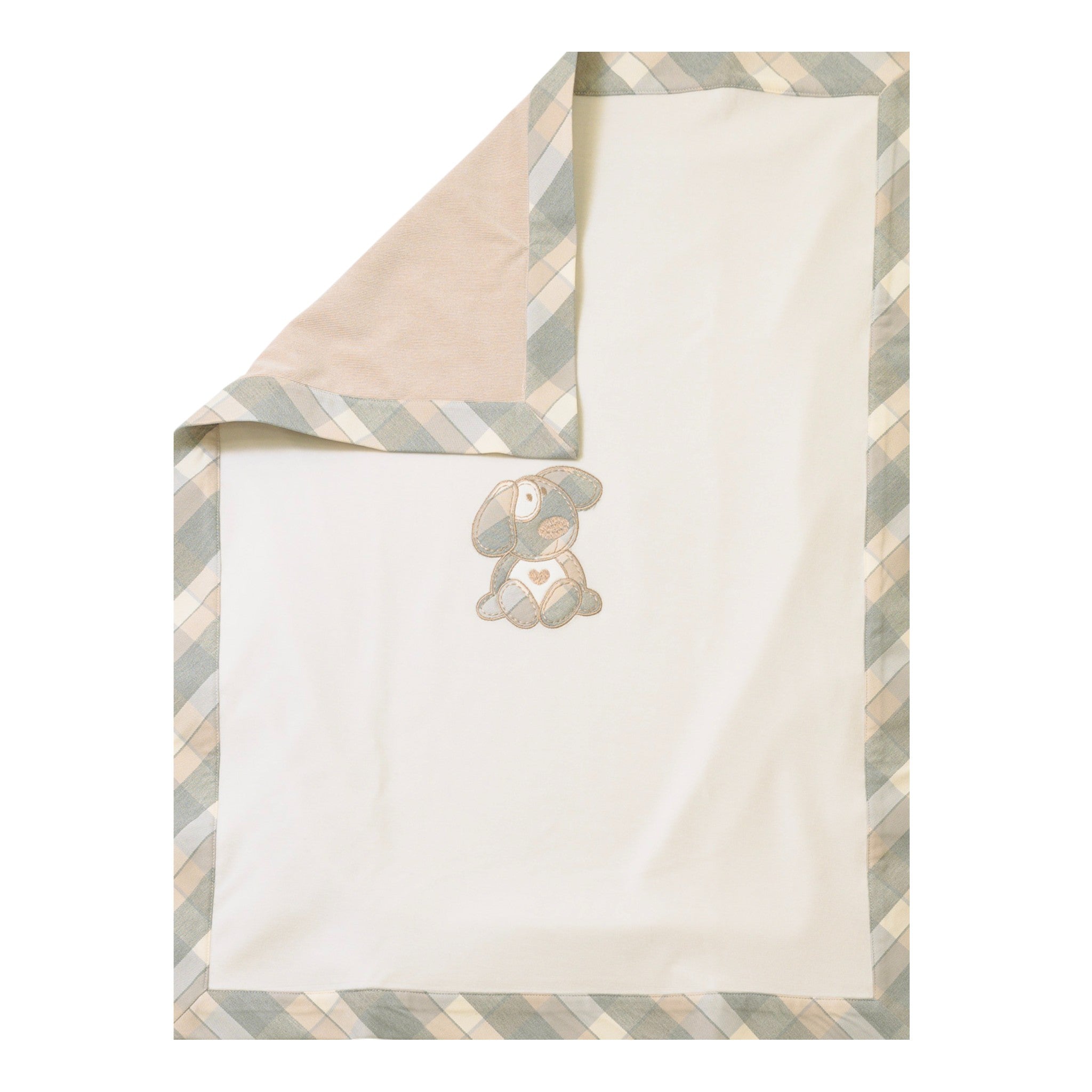 Copertina Neonato Ciniglia Beige SARTORIA DEI PICCOLI (cod. LC1112)