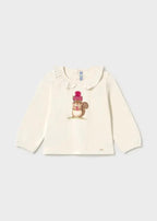 T-shirt Bimba Ecru 2089/20 by MAYORAL