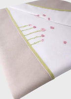Lenzuolino Neonata Bianco MORGANA/LN by PICCOLA GIUGGIOLA