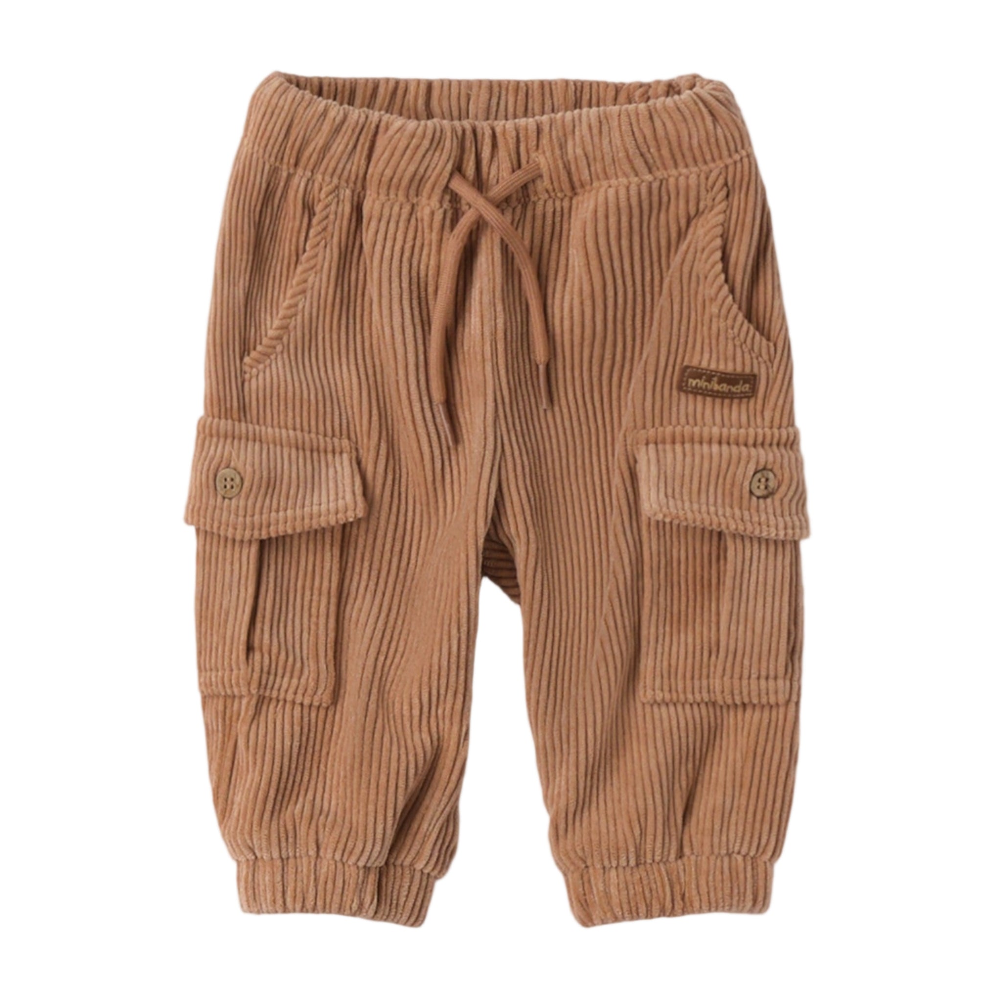 Pantalone Tessuto Navetta Lungo Bimbo Beige 3F627/945 -  NANU' BABY