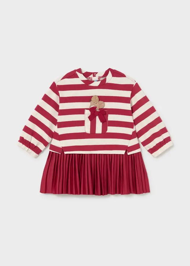 Abito Bimba Rosso 2901/74 by MAYORAL