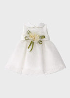Abito Cerimonia Bimba Bianco GG2639CMI by GUGU GAGA