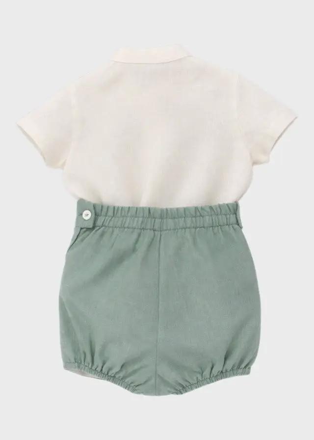 Completo Cerimonia Bimbo Verde 39826/V by LILUS