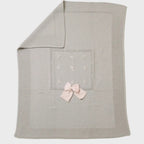 Coperta Neonata Avorio FIORI 132/S by BABY LORD