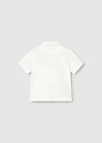 Polo Bimbo Bianco 1108/16 by MAYORAL