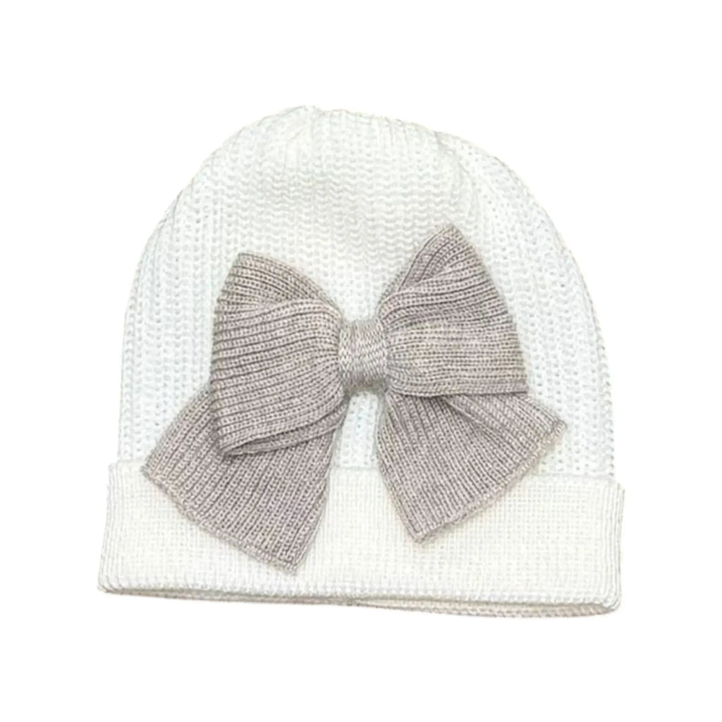 Cuffia Neonata Panna FIOCCHI/640 by BABY LORD
