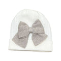 Cuffia Neonata Panna FIOCCHI/640 by BABY LORD