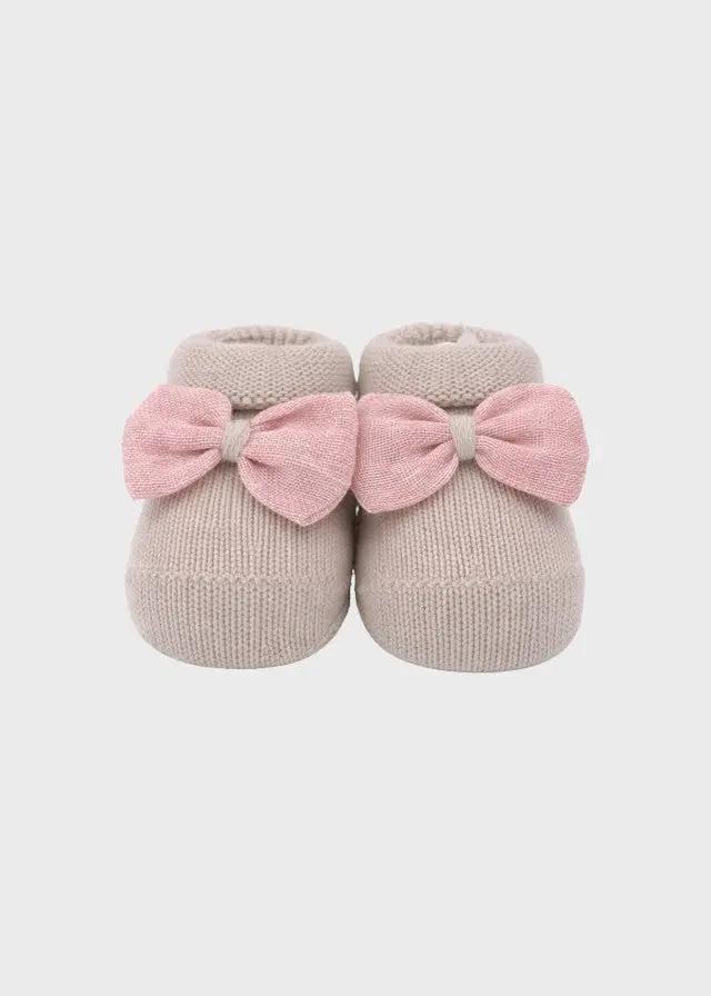 Babbucce Neonata Corallo 768 by BABY LORD