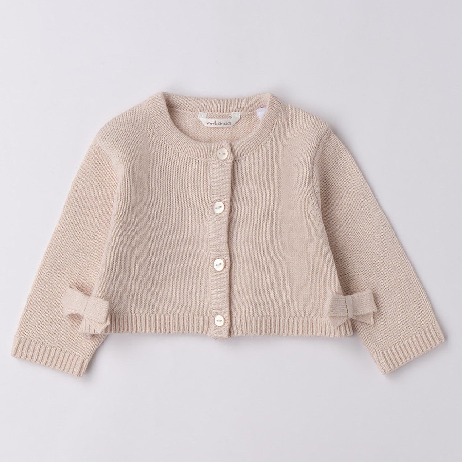 Cardigan Scaldacuore Bimba Avorio 3F703/2911 -  NANU' BABY