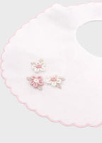 Bavetta Neonata Rosa NAIME/BAV-R by PICCOLA GIUGGIOLA