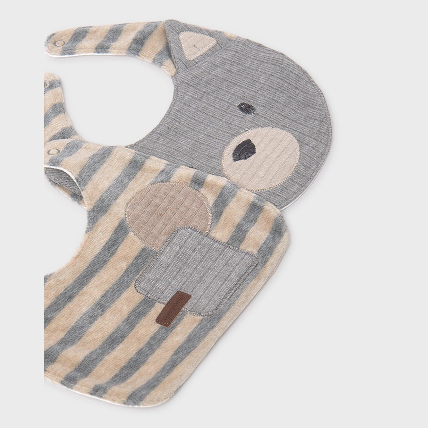 Bavetta Neonato Grigio 9951/46 -  NANU' BABY