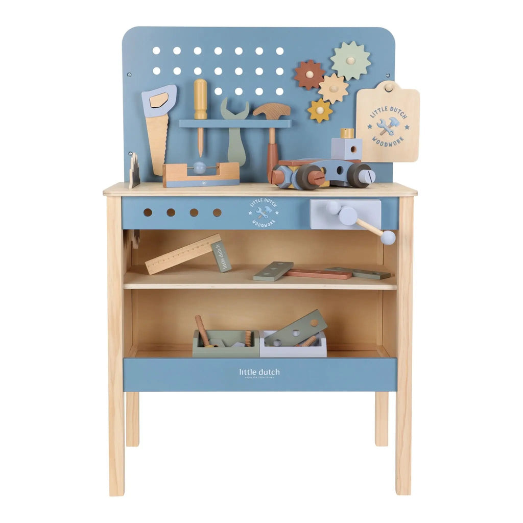 Minibanco da lavoro Multicolore LD2545 by LITTLE DUTCH