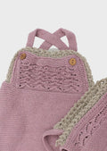 Salopette Bimba Rosa CROCHE' 8004/25 by MARTA Y PAULA