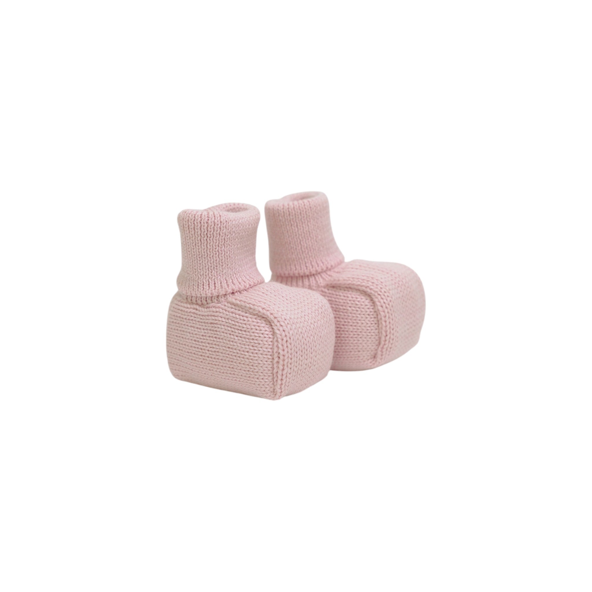 Babbucce Neonata Ciniglia Rosa SARTORIA DEI PICCOLI (cod. LSC1107)