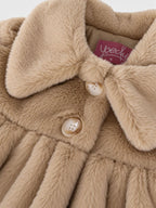 Cappotto Bimba Avorio ABRIGOS INFANTILES 4981/182 by YOEDU