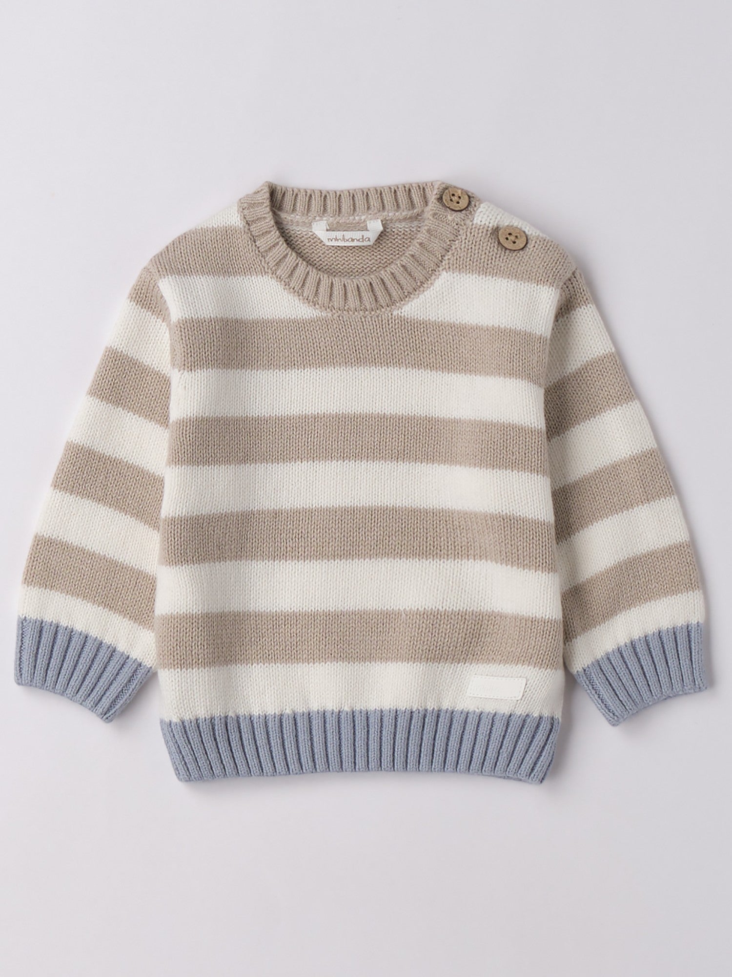 Maglia Chiusa Bimbo TORTORA 3F659/521
