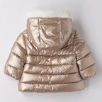 Giubbotto Bimba Beige 3F738/941 by MINIBANDA