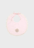 Bavetta Neonata Rosa AMY/817 by PICCOLA GIUGGIOLA