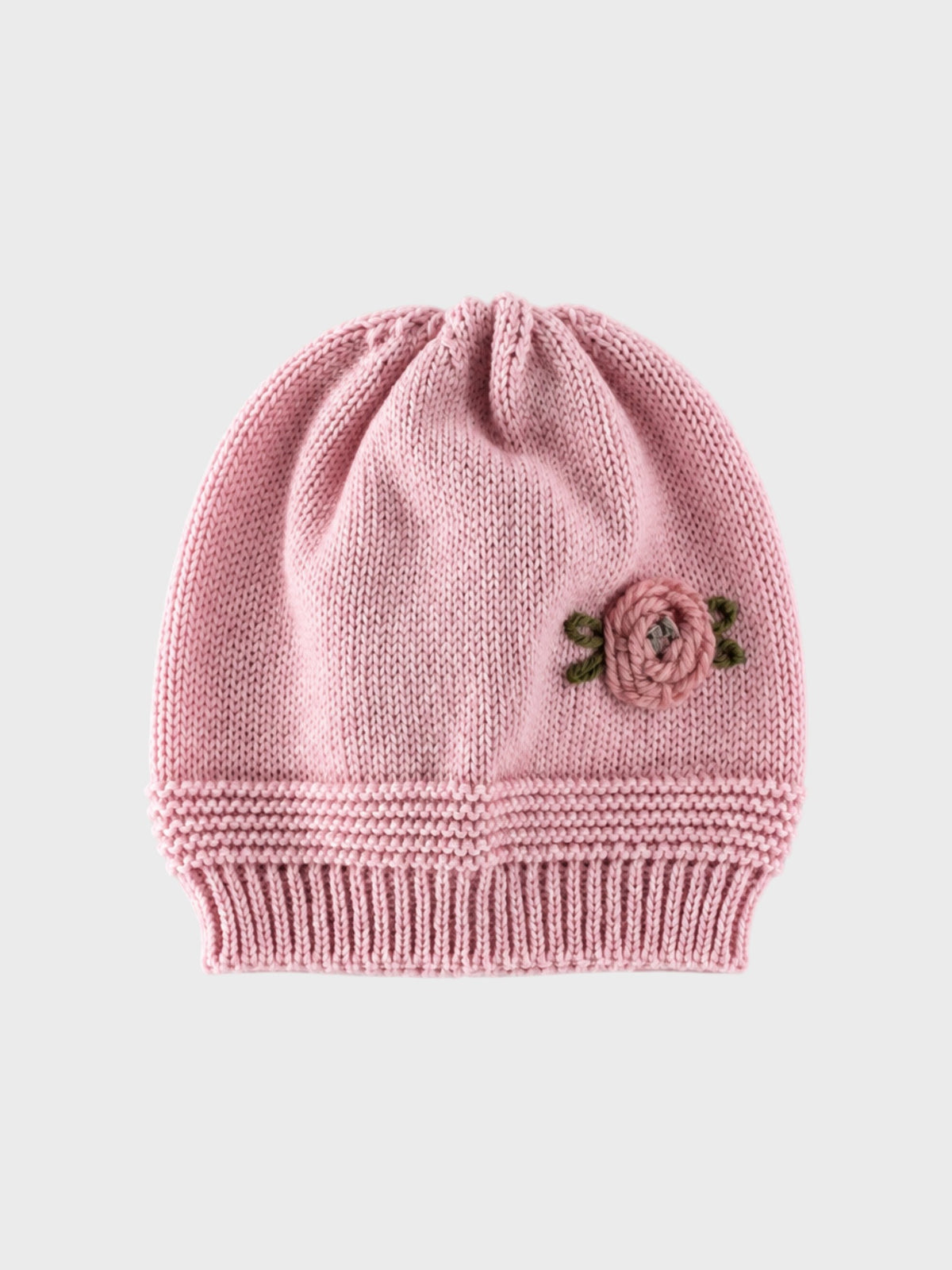 Cuffia Neonata Rosa LR1109