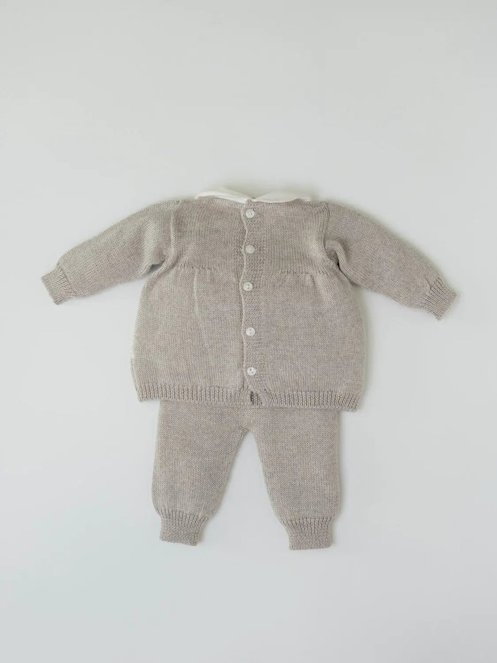 Completo nascita Neonata Tortora CLAUDIA/CN-T by PICCOLA GIUGGIOLA